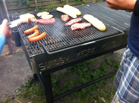 Klubbens nye grill